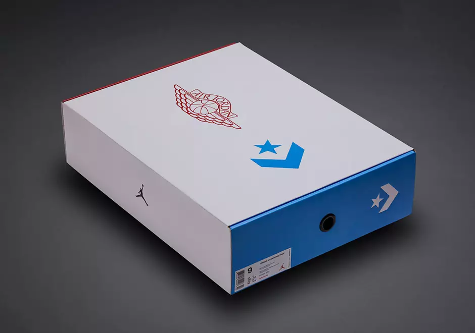 Air Jordan Converse pakkabox