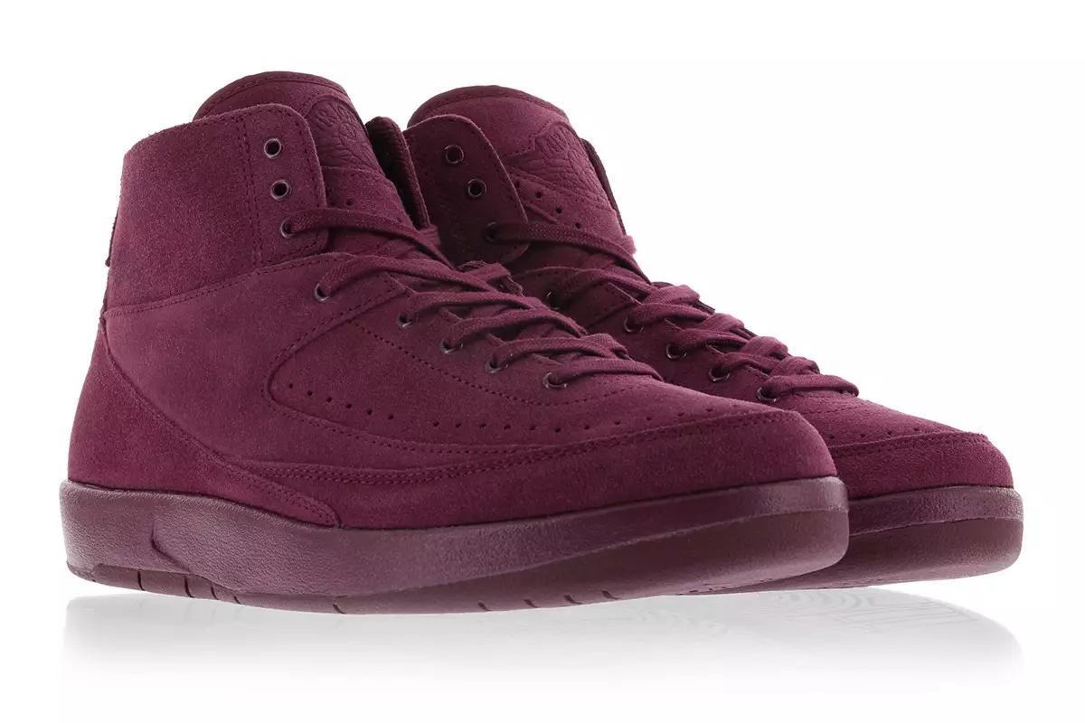 Air Jordan 2 afbyggt Bordeaux 897521-606 Útgáfudagur