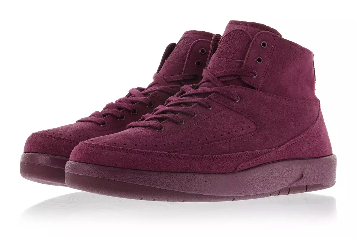 Air Jordan 2 afbyggt Bordeaux 897521-606 Útgáfudagur