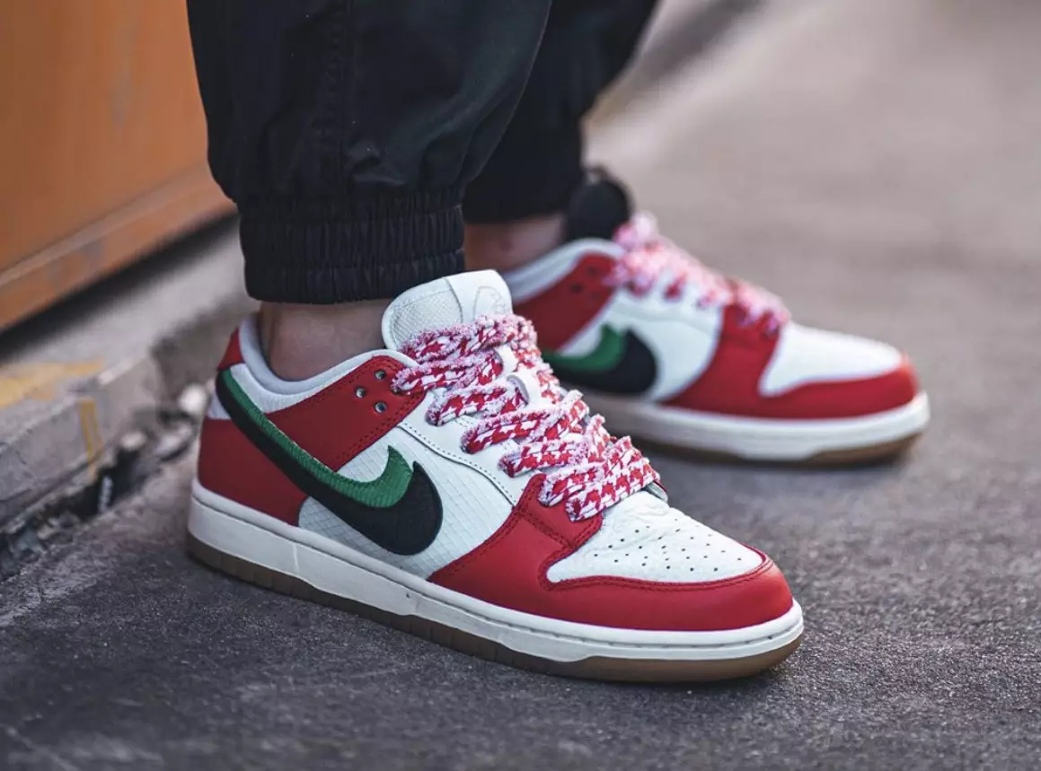 Frame Skate Nike SB Dunk Low CT2550-600 Datum izdaje On-Feet