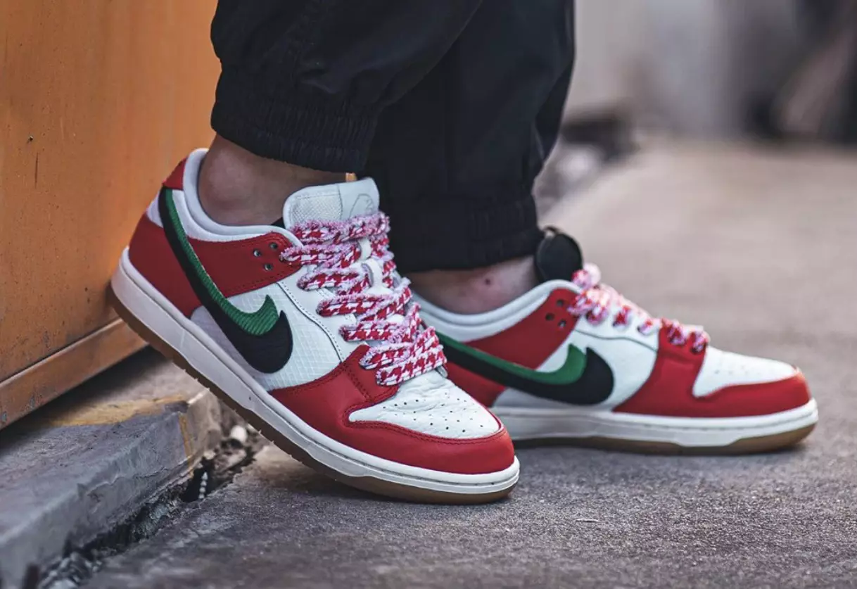 Rámové brusle Nike SB Dunk Low CT2550-600 Datum vydání na nohou