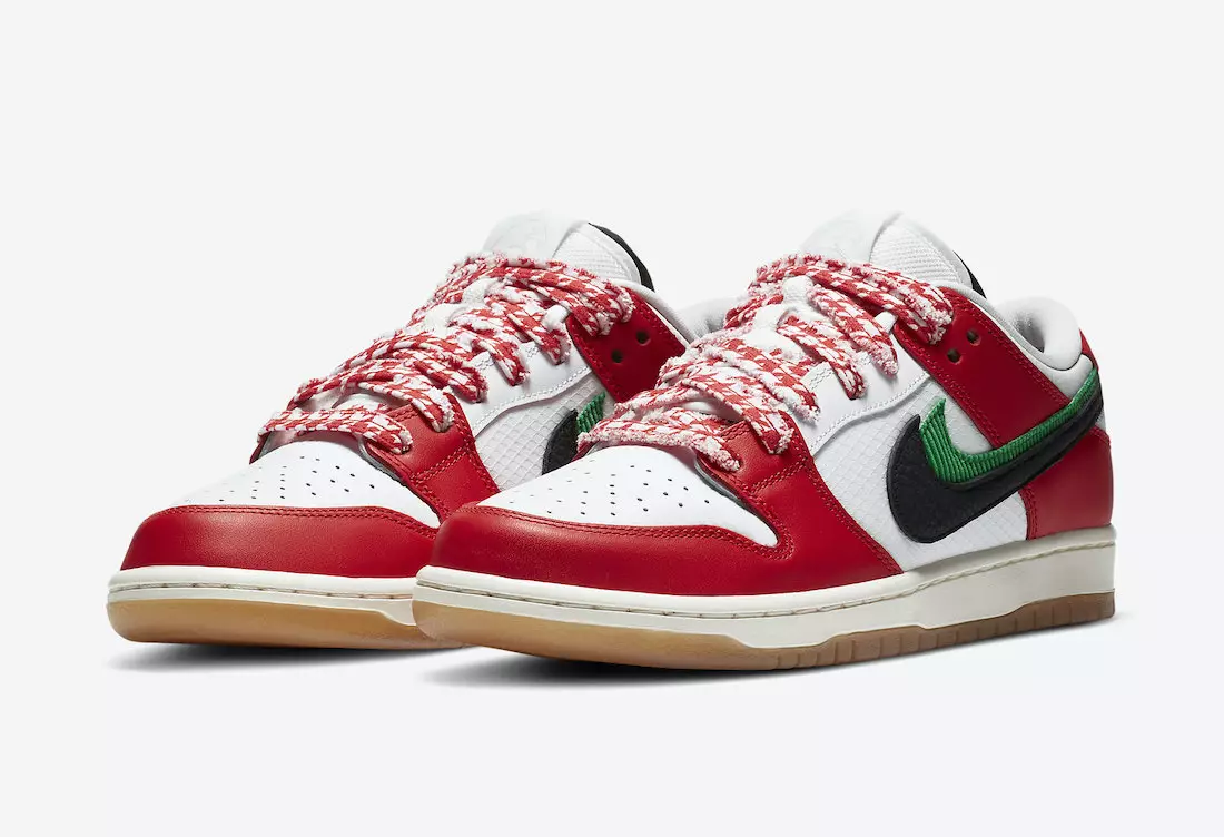 ראַם גליטשער Nike SB Dunk Low Habibi CT2550-600 מעלדונג טאָג