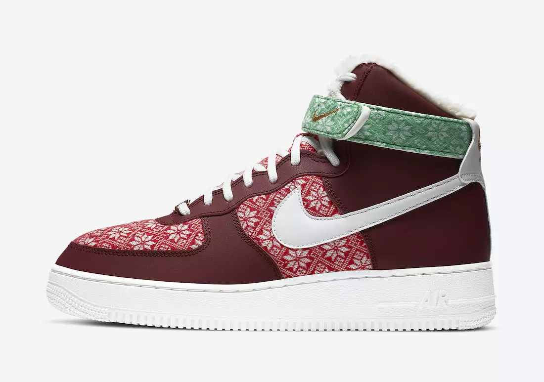 Nike Air Force 1 High Christmas DC1620-600 Datum izlaska