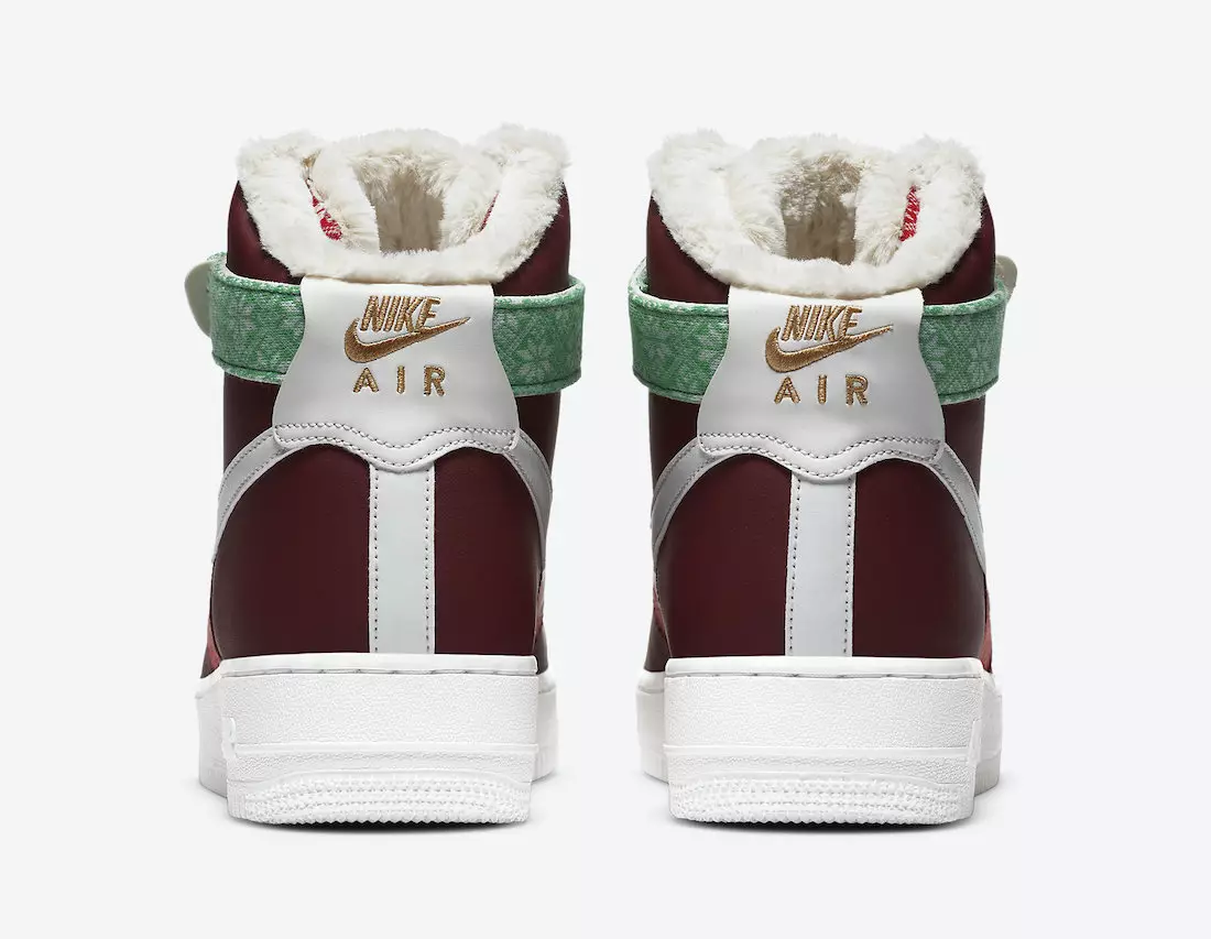 Nike Air Force 1 High Christmas DC1620-600 გამოშვების თარიღი