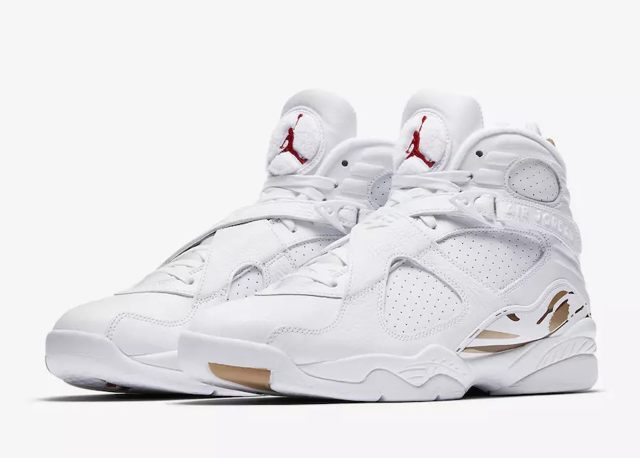 OVO Air Jordan 8 White Utgivelsesdato AA1239-135