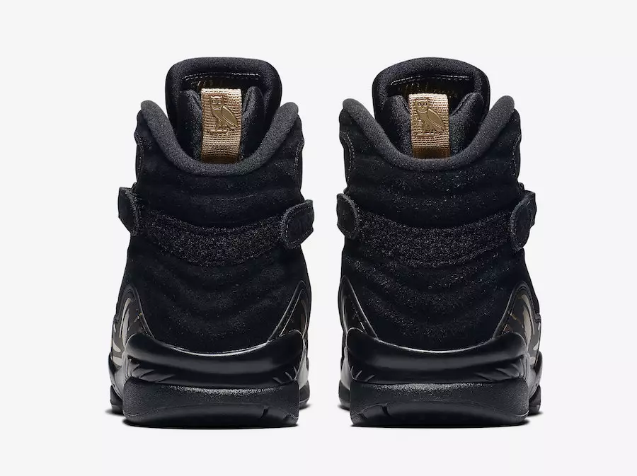 OVO Air Jordan 8 Black Data di rilascio AA1239-045