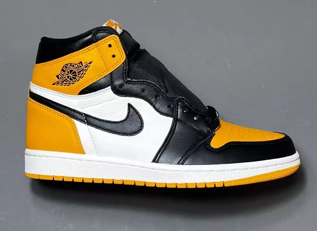 Air Jordan 1 Taxi Yellow Toe 555088-711 Dátum vydania