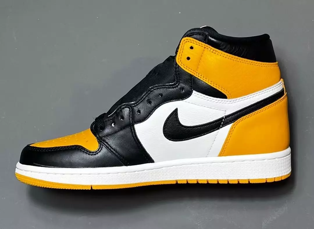 Air Jordan 1 Taxi Yellow Toe 555088-711 Чыгуу датасы баасы