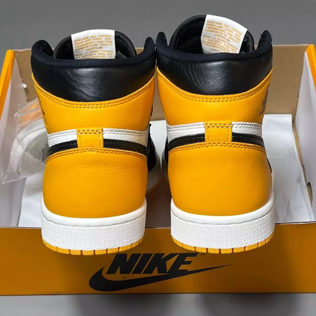 Air Jordan 1 Taxi Yellow Toe 555088-711 Ημερομηνία κυκλοφορίας Τιμολόγηση