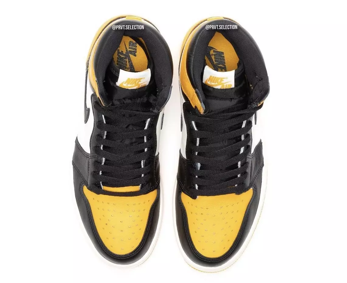 Air Jordan 1 Yellow Toe Taxi 555088-711 Dátum vydania