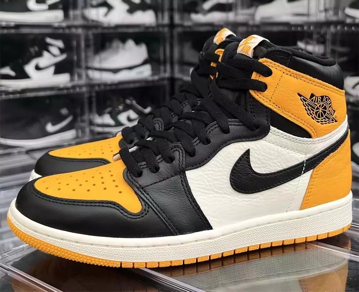 Air Jordan 1 Yellow Toe Taxi 555088-711 Dátum vydania