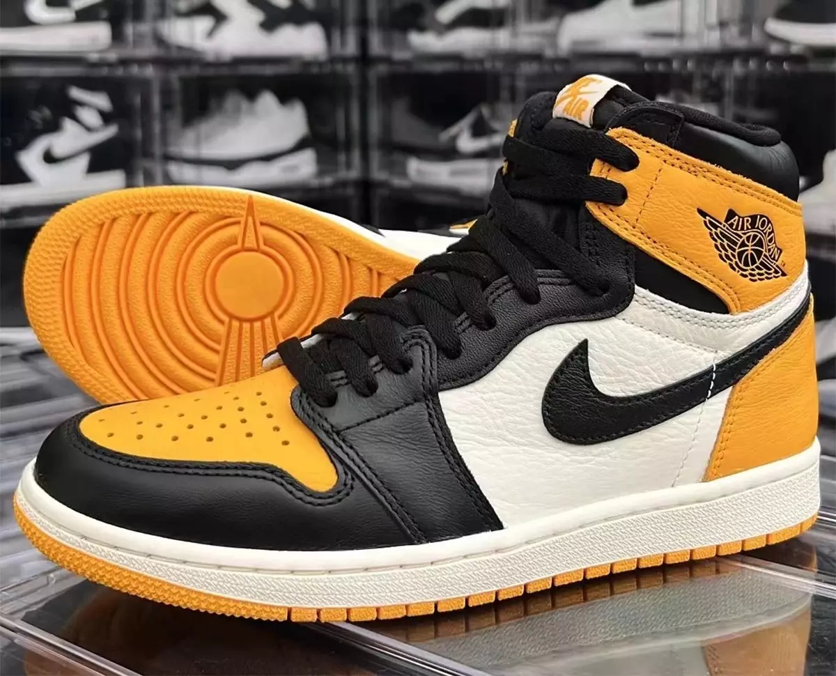 Air Jordan 1 Yellow Toe Taxi 555088-711 Releasedatum Prijzen