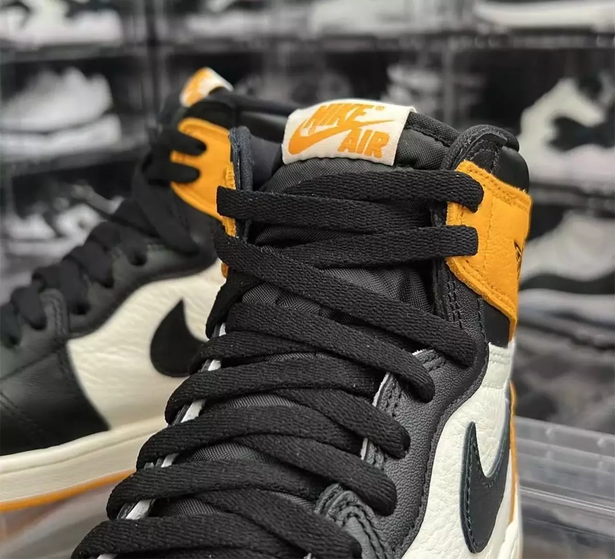 Air Jordan 1 Taxi Yellow Toe 555088-711 Нархгузории санаи барориши