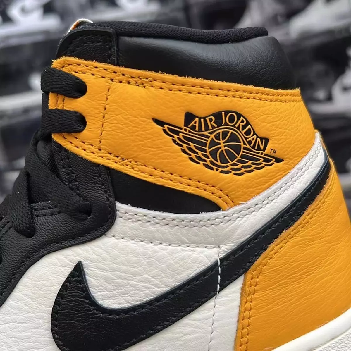 Air Jordan 1 Yellow Toe Taxi 555088-711 გამოშვების თარიღი ფასი