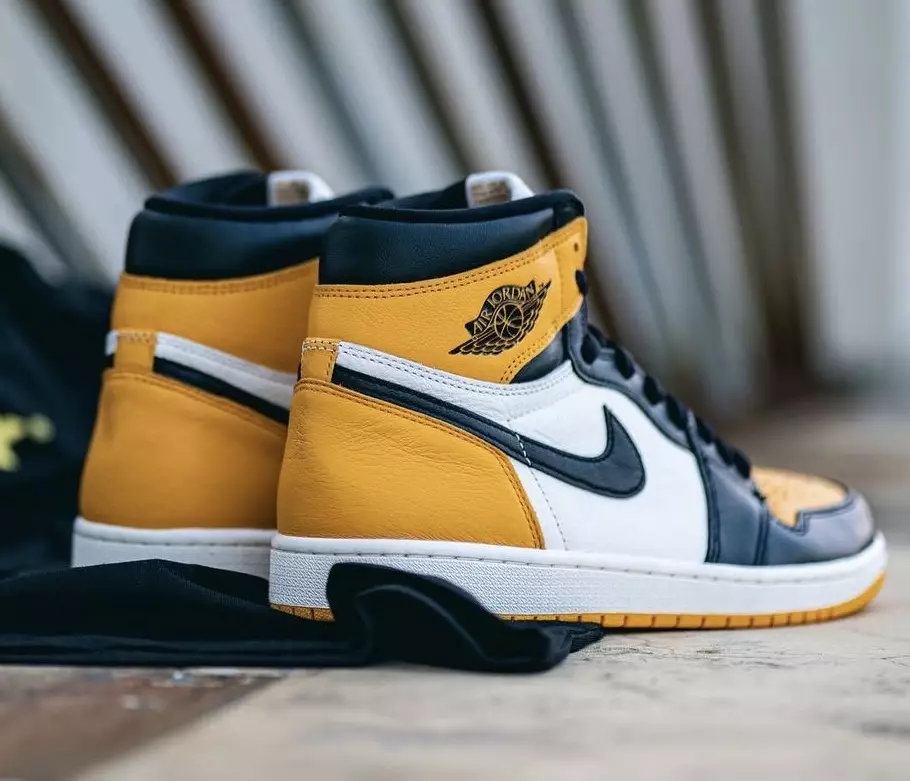 Air Jordan 1 Yellow Toe Taxi 555088-711 Data di rilascio