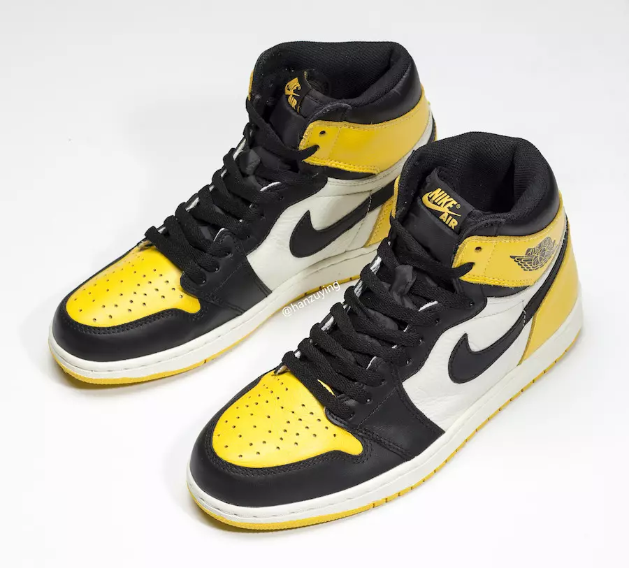 Air Jordan 1 Yellow Toe 2022 წ