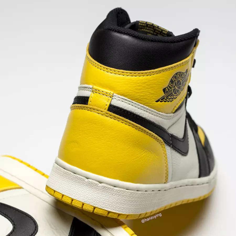 Air Jordan 1 Yellow Toe 2022