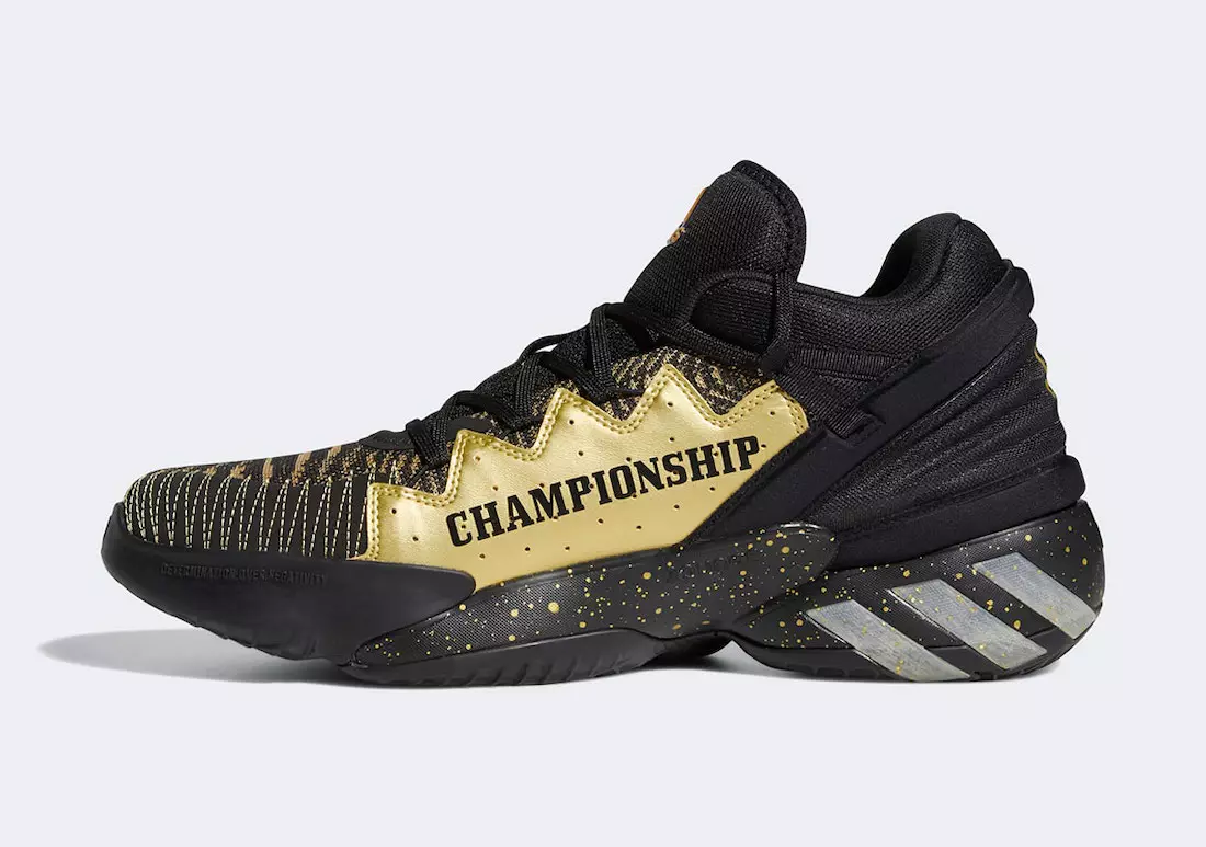 Um adidas DON com tema de campeonato Edição 2