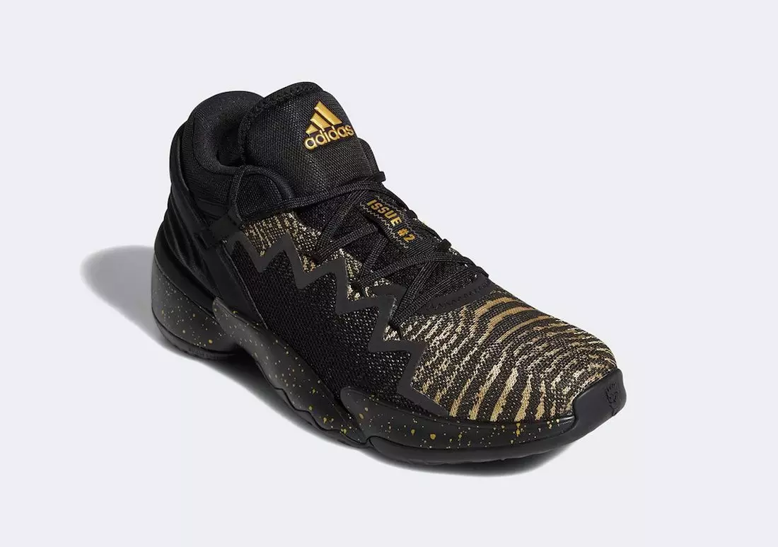 Adidas DON Issue 2 Black Gold FX7108 Дата випуску