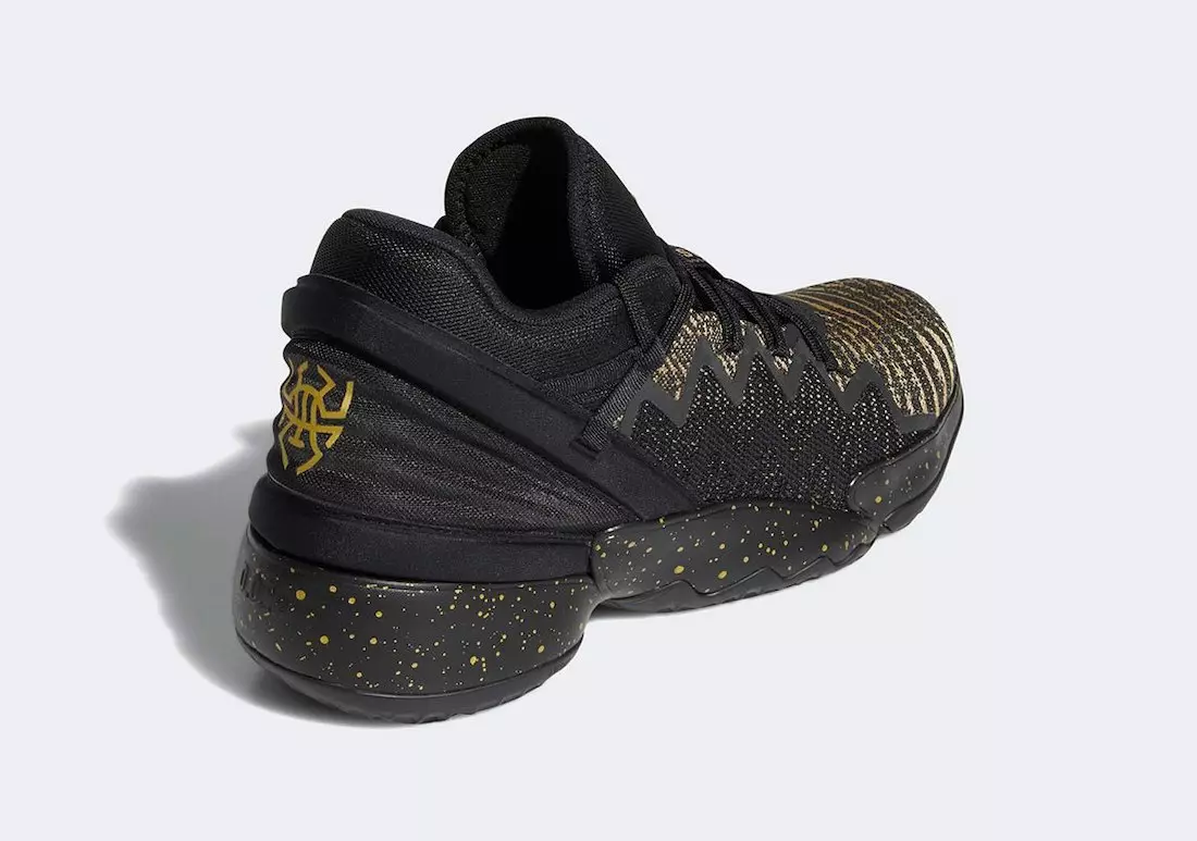 adidas DON Issue 2 Black Gold FX7108 Թողարկման ամսաթիվ