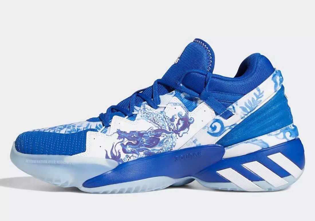 adidas DON Issue 2 Royal Blue White FX7426 Датум на издавање