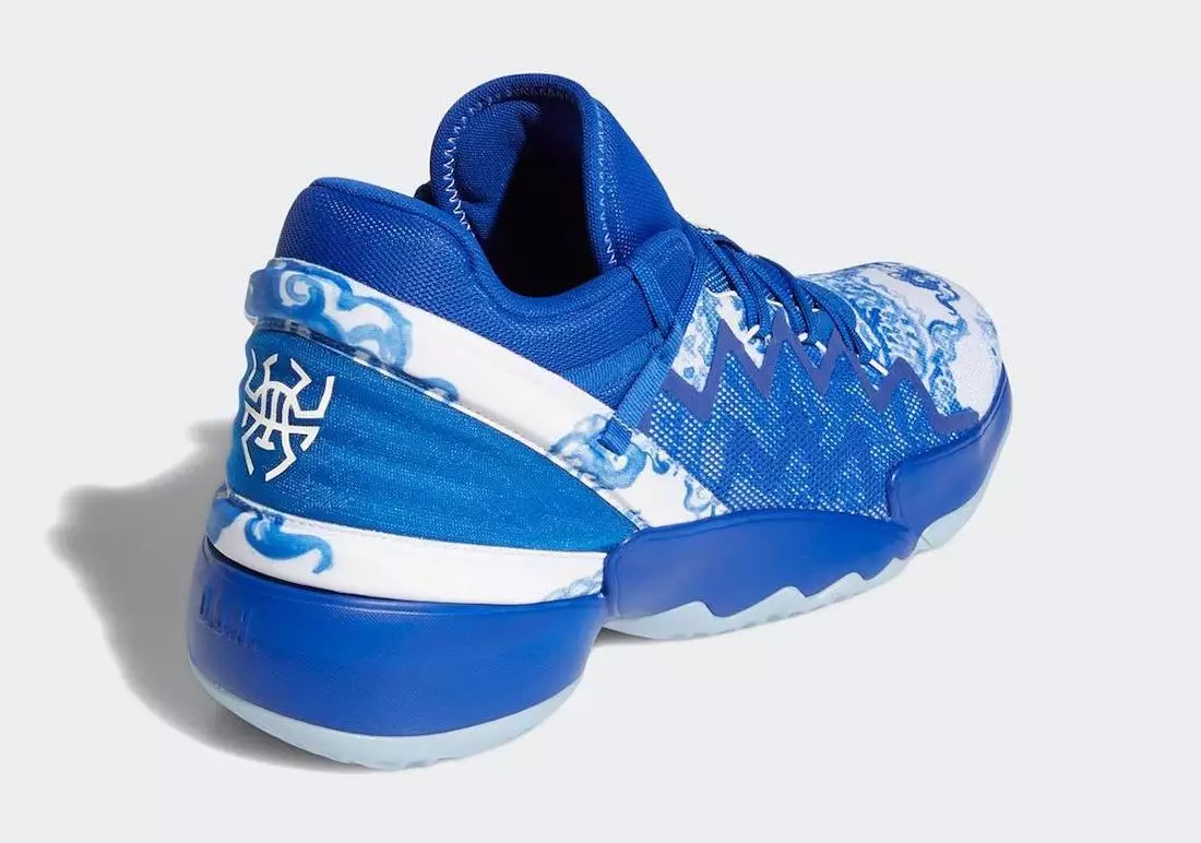 adidas DON גיליון 2 Royal Blue White FX7426 תאריך יציאה