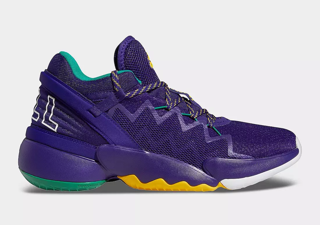 Adidas DON 2. vydání v klasických barvách Utah Jazz