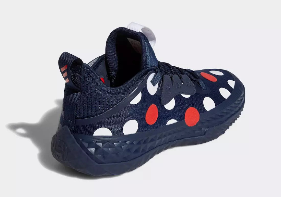 adidas Harden Vol 5 Polka Dot GW2955 Tarikh Tayangan