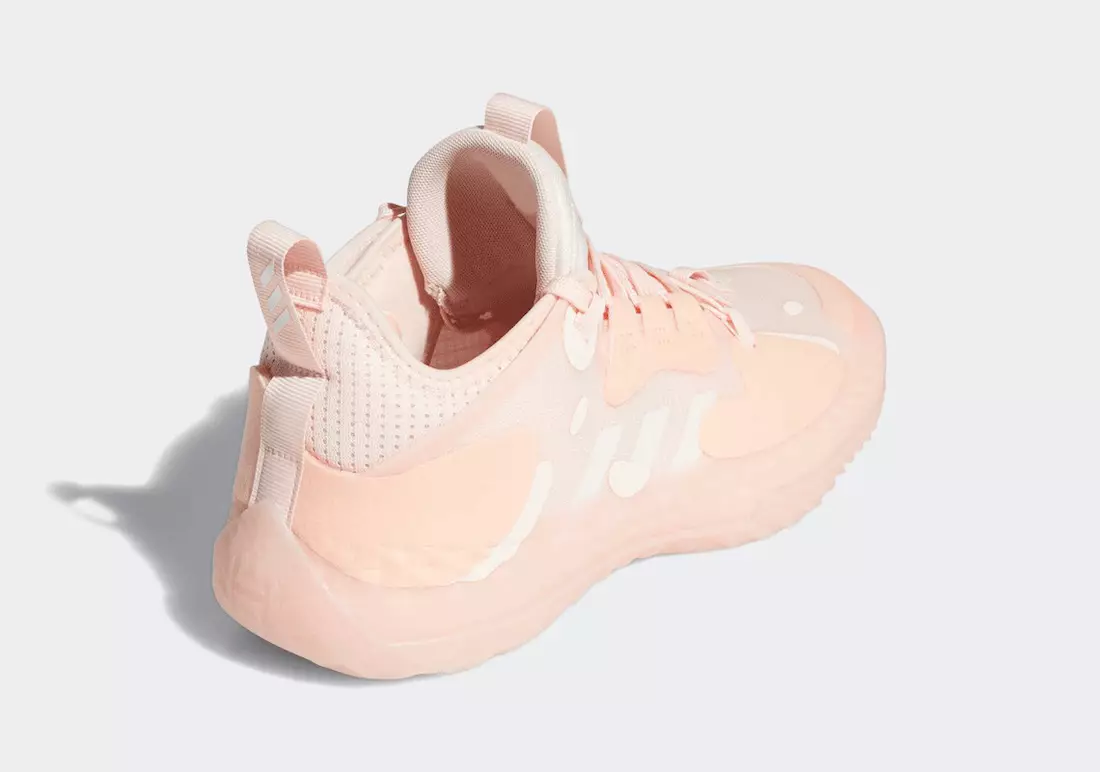 أديداس Harden Vol. 5 Futurenatural Icy Pink FZ0834 تاريخ الإصدار