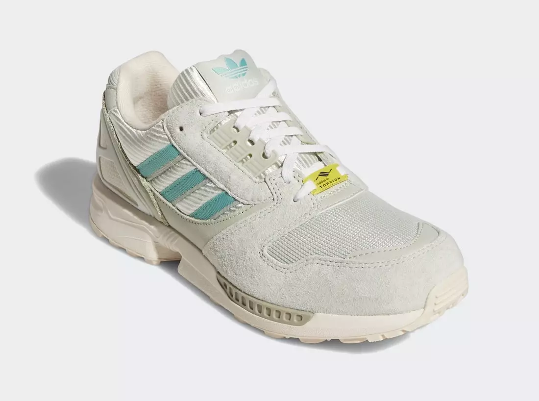 adidas ZX 8000 Keten Yeşili Soluk Okyanus Halo Yeşili H02110 Çıkış Tarihi