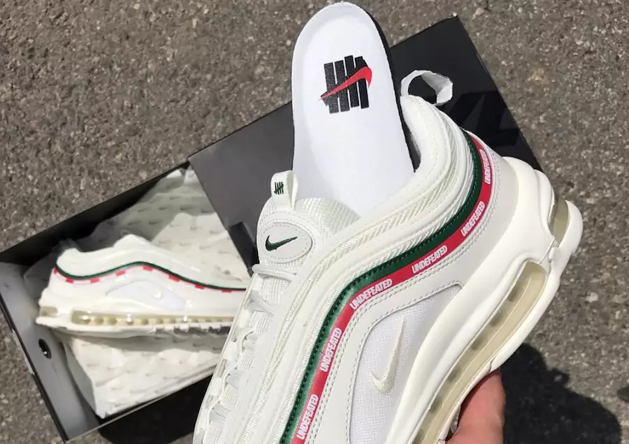 Neînvins x Nike Air Max 97 în alb Informații de lansare