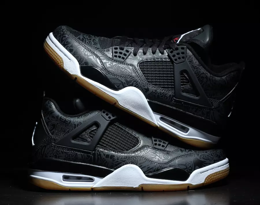 Air Jordan 4 SE Laser Black Gum CI1184-001 ထုတ်ဝေသည့်ရက်စွဲ