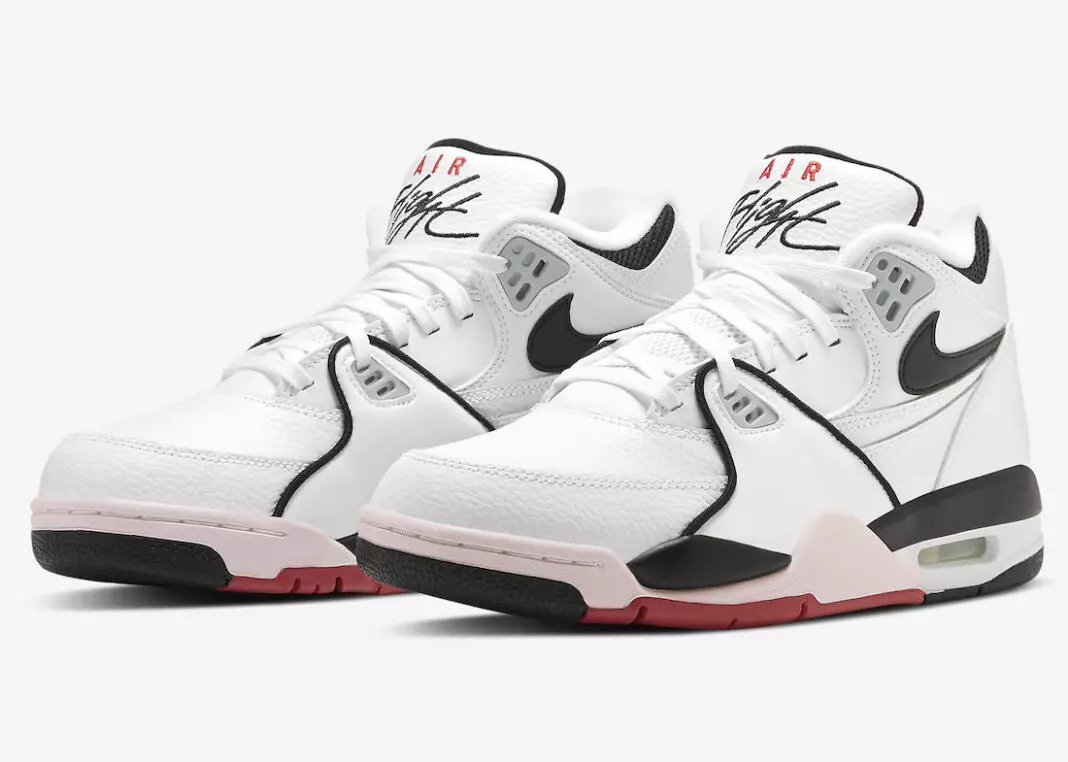 Nike Air Flight 89 White Black Light Smoke Grey University Red DB5918-100 Datum izdaje