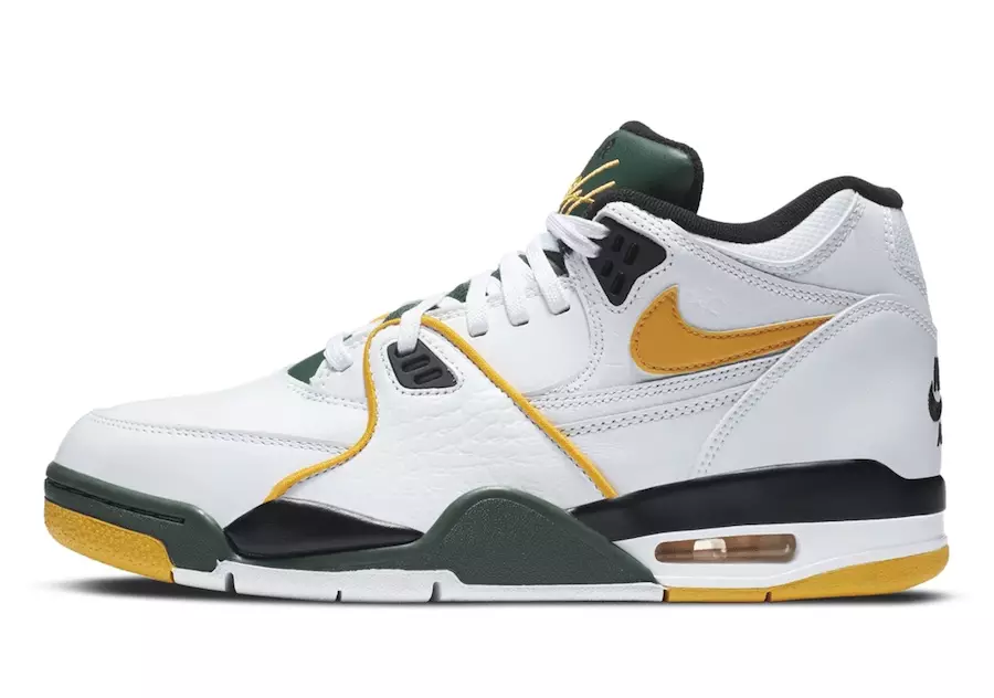 Nike Air Flight 89 Seattle Supersonics Dáta Eisiúna