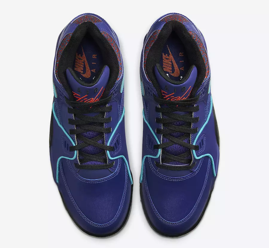 Nike Air Flight 89 Purple Teal CJ5390-500 Tarikh Tayangan