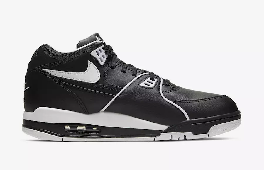 Nike Air Flight 89 שווארצע ווייסע CU4833-015 מעלדונג טאָג