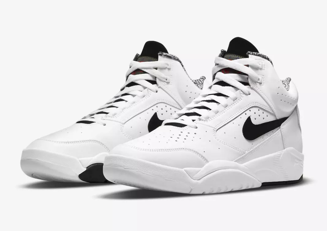 Nike Air Flight Lite Mid White Black DJ2518-100 2021 Tanggal Rilis