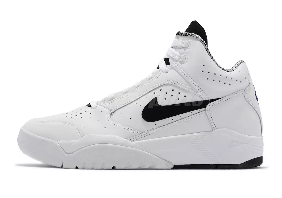 Nike Air Flight Lite Mid White Black DJ2518-100 Tarikh Tayangan