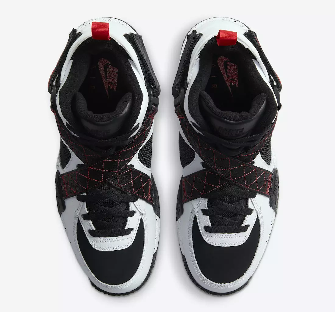 Nike Air Raid White Black Red DD8559-100 Tarikh Tayangan