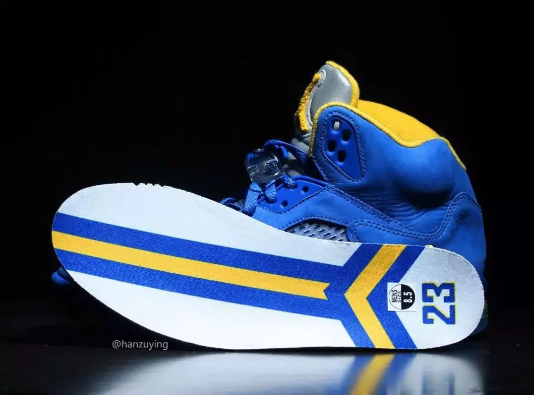 تاریخ انتشار Air Jordan 5 Retro JSP Laney CD2720-400