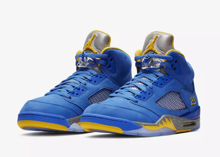 Air Jordan 5 Laney Varsity Royal CD2720-400 ဖြန့်ချိသည့်ရက်စွဲ ဈေးနှုန်း