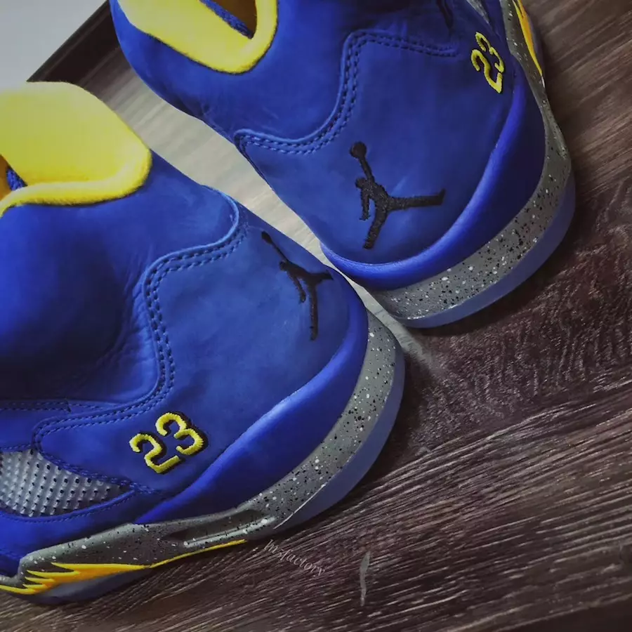 Air Jordan 5 JSP Laney Varsity Royal Light Charcoal Varsity Maize CD2720-400 Ngày phát hành