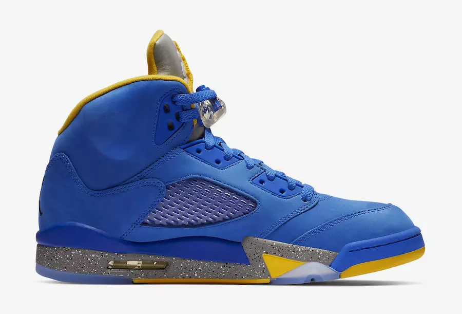 Air Jordan 5 Laney Varsity Royal CD2720-400 מעלדונג טאָג פּרייַז