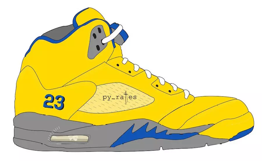 Air Jordan 5 JSP Laney Varsity Maize