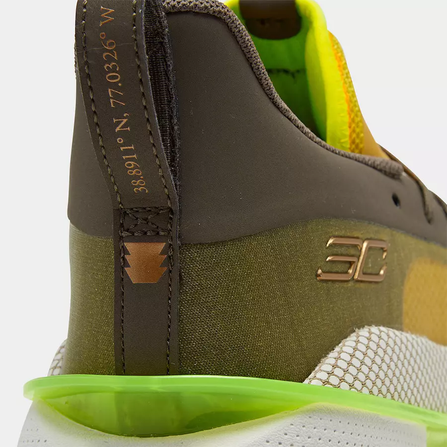 Under Armour Curry 7 Nossa História Data de Lançamento