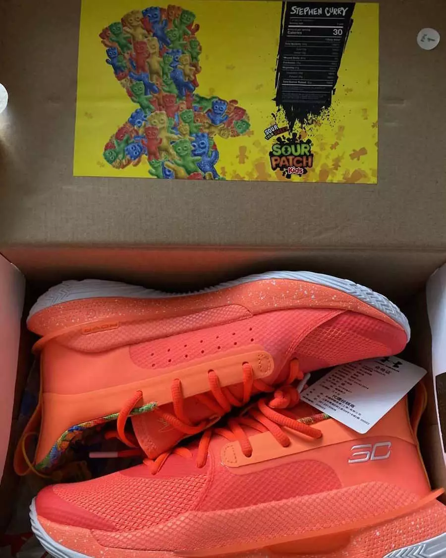 UA Curry 7 Sour Patch Kids Orange Data di rilascio