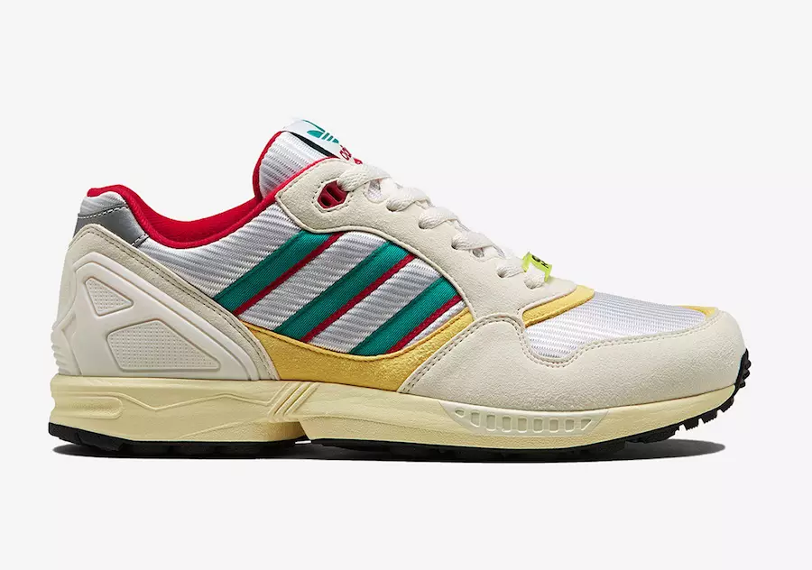 Adidas ZX 6000 Creme Red Yellow FU8405 Išleidimo data