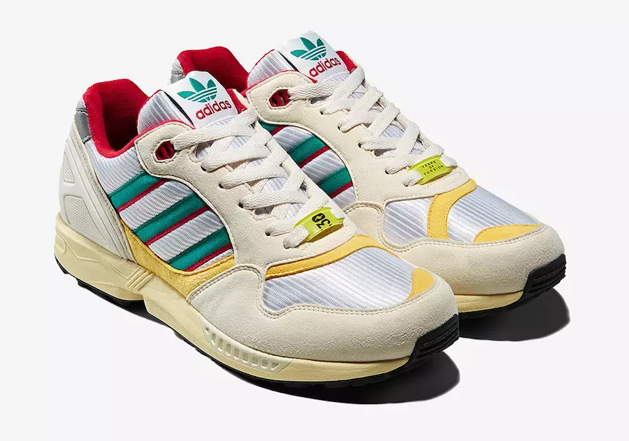 adidas ZX 6000 Creme Red Yellow FU8405 Data tal-Ħruġ