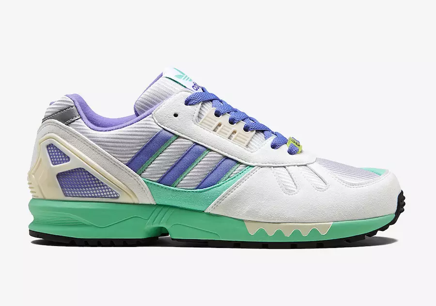 adidas ZX 7000 თეთრი იასამნისფერი მწვანე FU8404 გამოშვების თარიღი