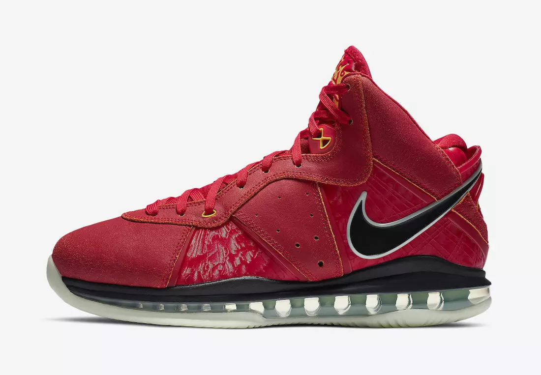 Nike LeBron 8 Gym Red CT5330-600 Útgáfudagur